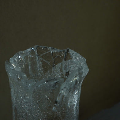 Oval Vase Cracked Naoya Arakawa