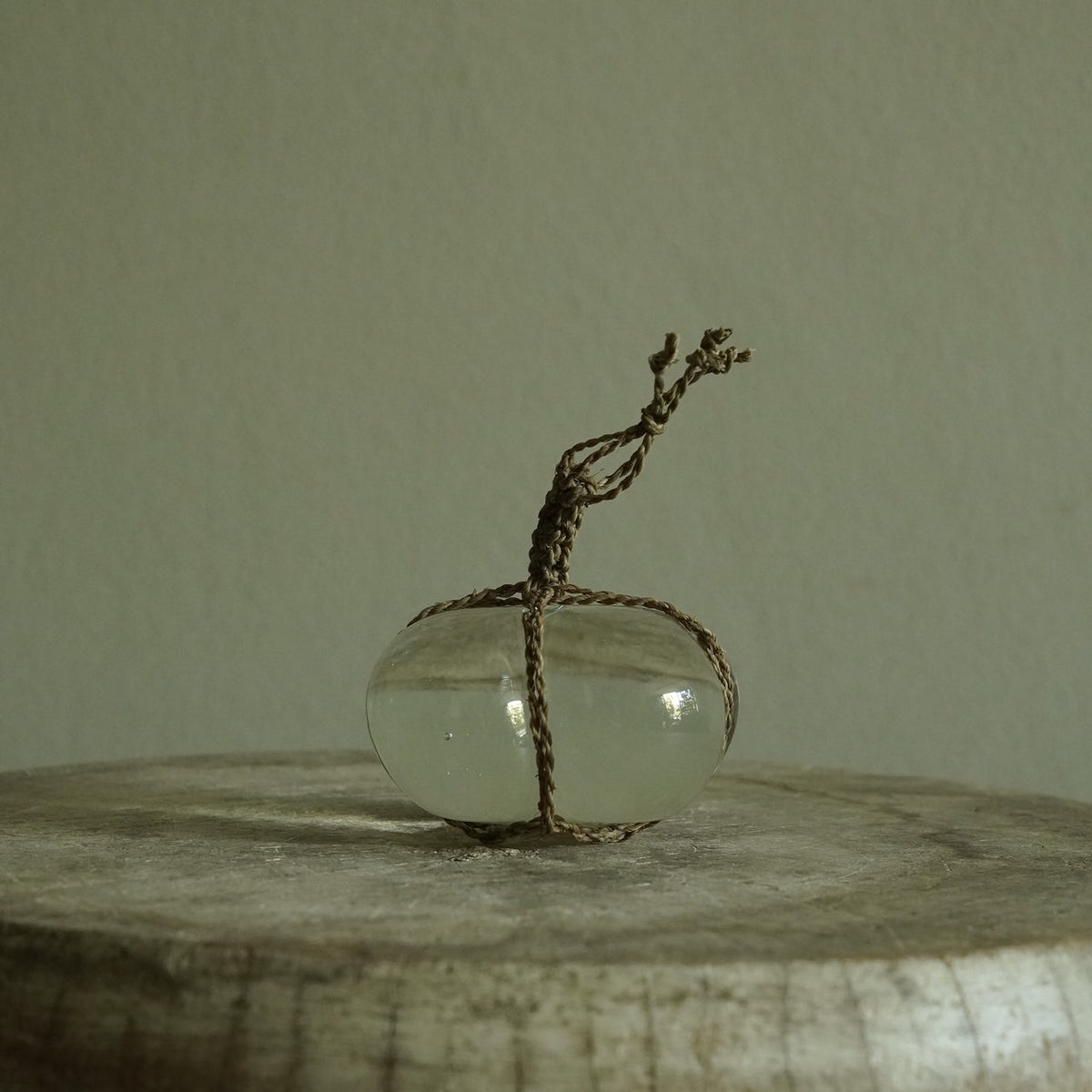 Glass Barrier Stone / Banana plant a