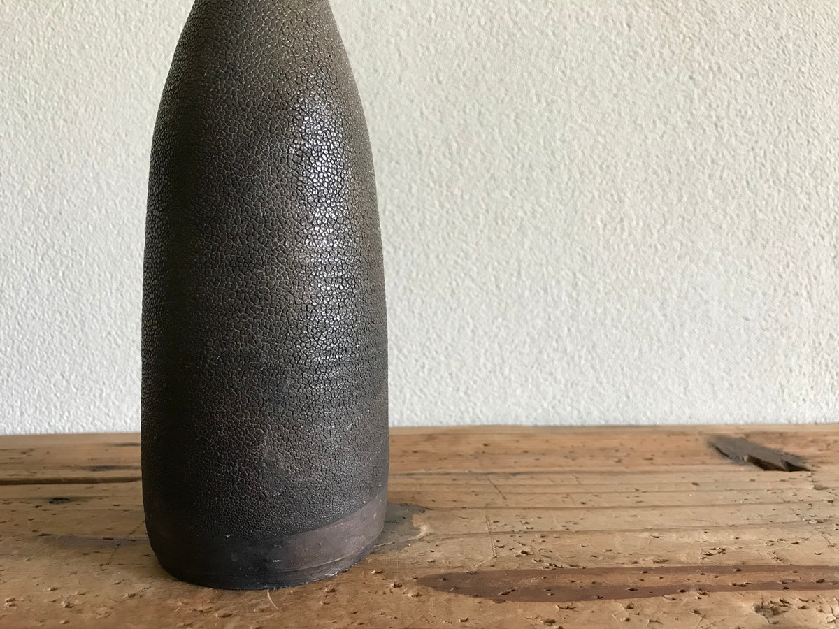 Flower vase Bizen/Samehada ware