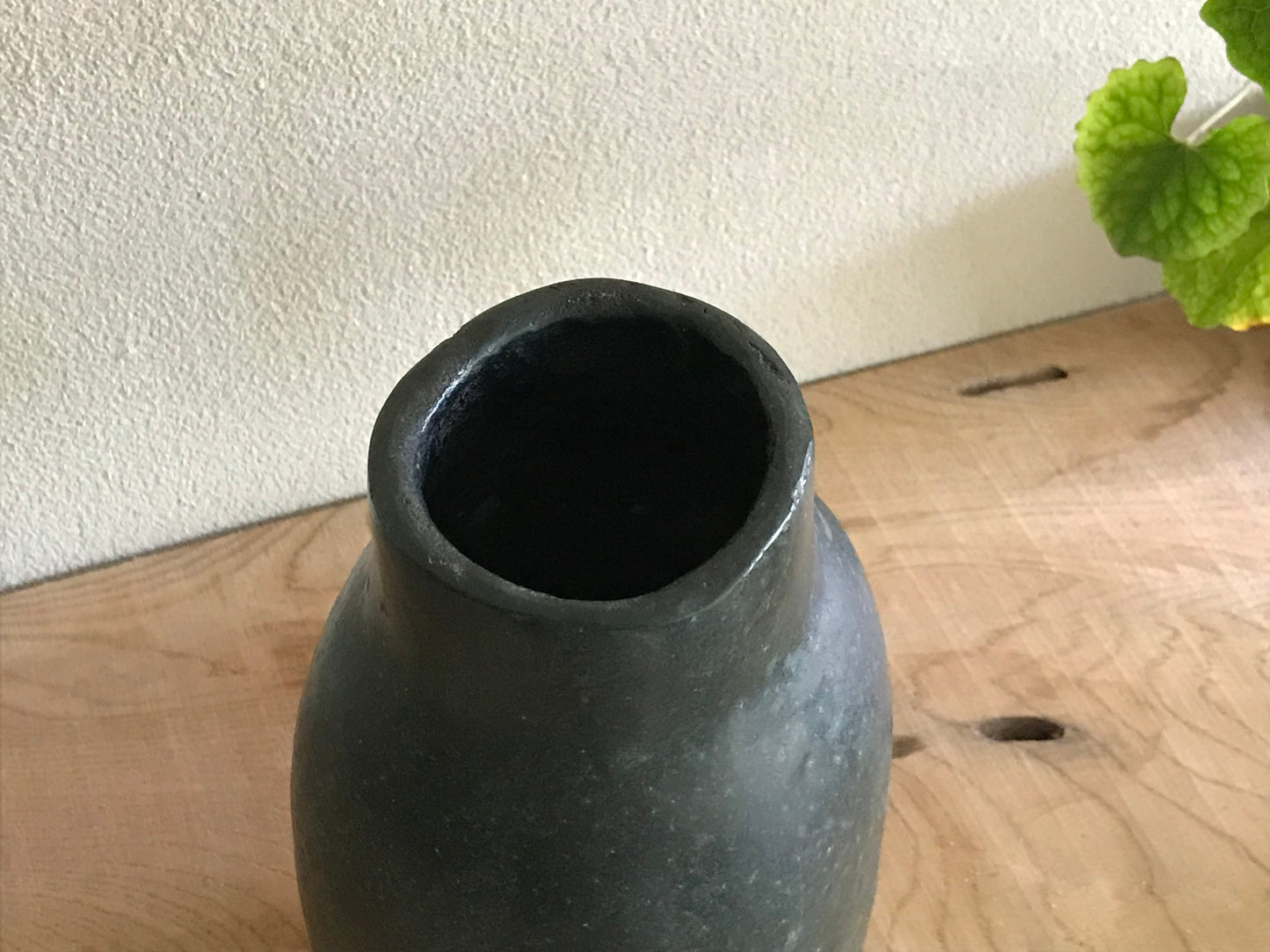 Copper flower vase