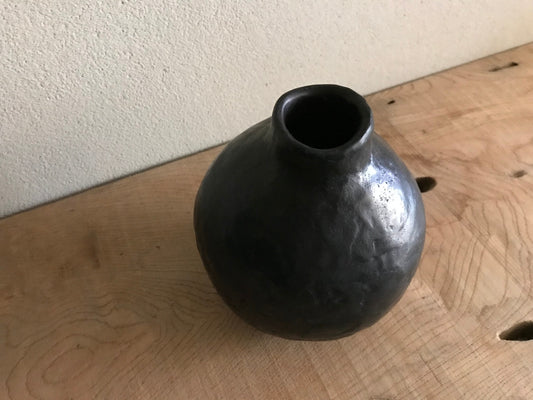 Copper flower vase