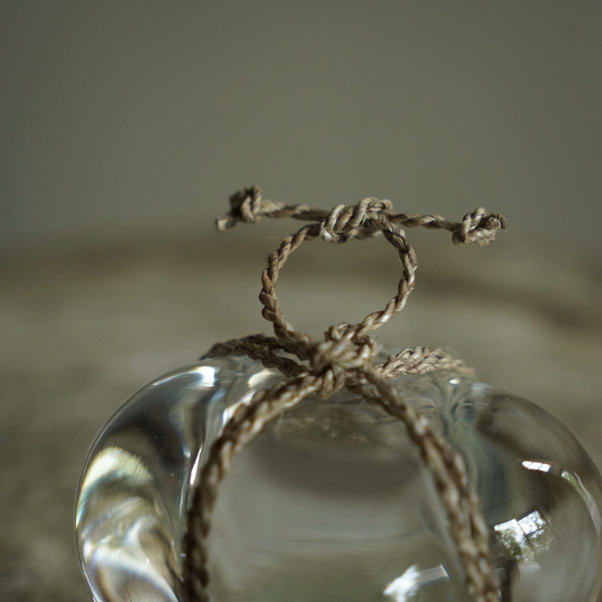 Glass Barrier Stone / Banana plant a